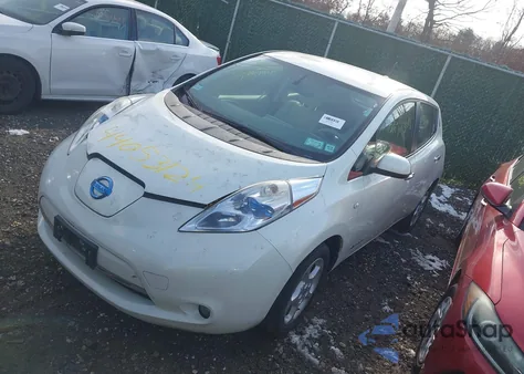 2012 Nissan Leaf Sl from USA, damaged, VIN JN1AZ0CPXCT019213